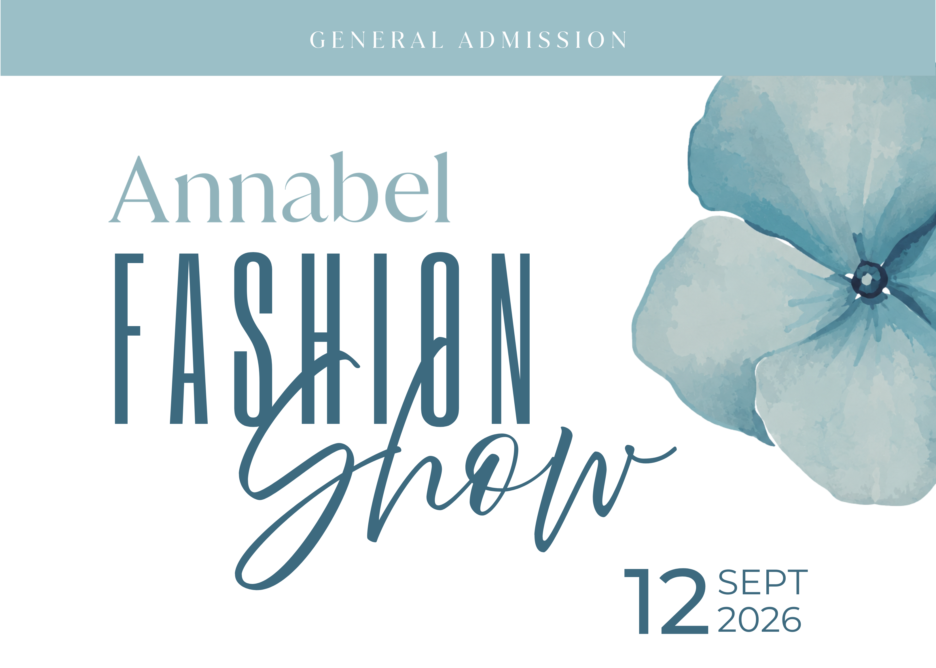 Annabel Fashion Show - General Show Admission