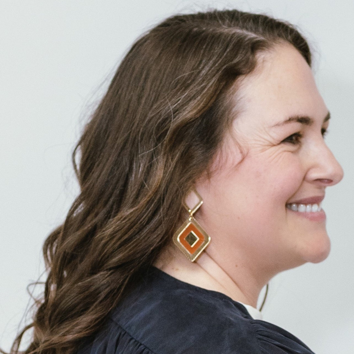 Adi Earrings in Petal and Russet