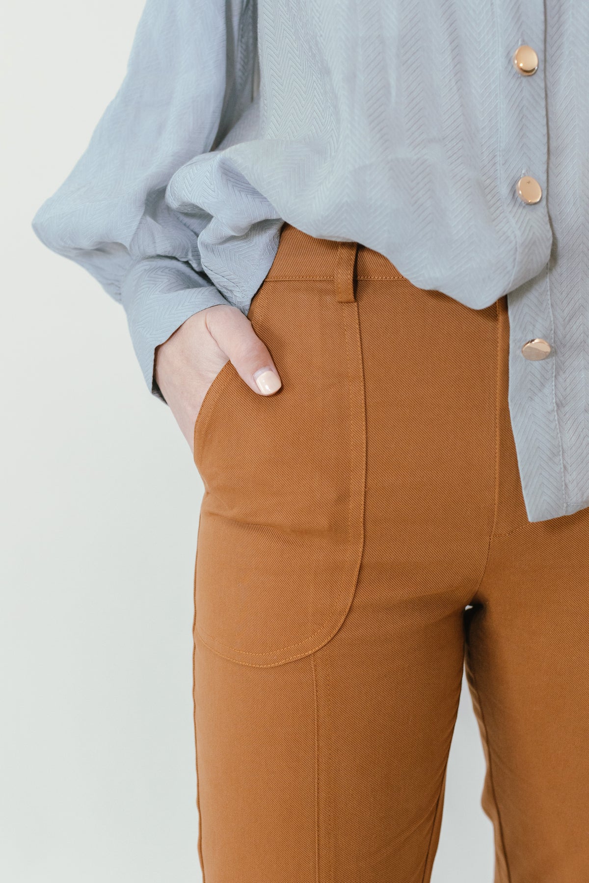 Icon Pant in Saddle