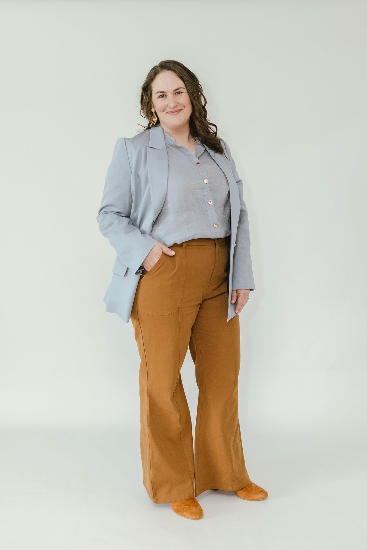 Icon Pant in Saddle