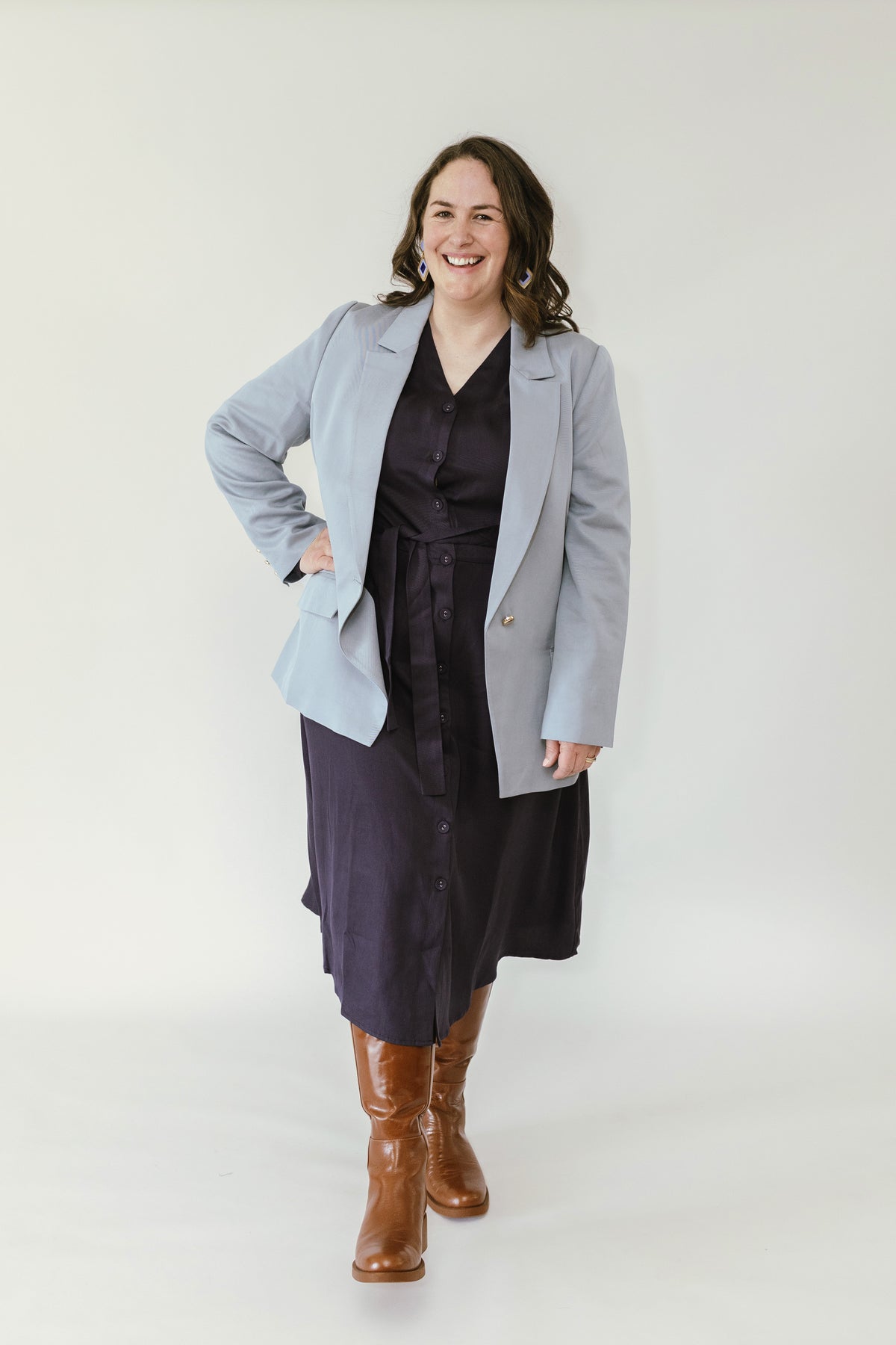 Fearless Dress in Midnight